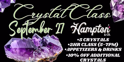 September Crystal Class 