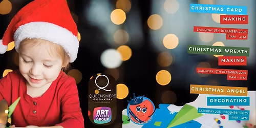 Christmas Art Workshops at Observatory Centre Slough Outside Primark
