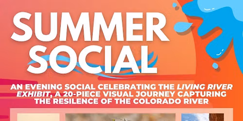 Living River Photo Exhibit | Summer Social at Tomlinson Library