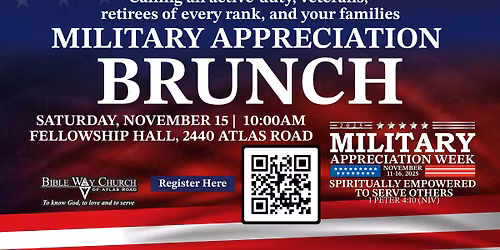 Military Appreciation Mid-week Service
