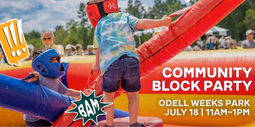 Community Block Party at Odell Weeks 
