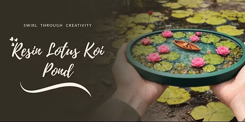 Lotus Koi Pond art