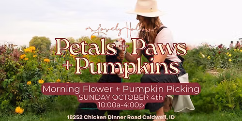 Petals + Paws + Pumpkins