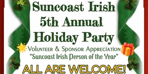 Suncoast Irish 5th Annual Holiday Party