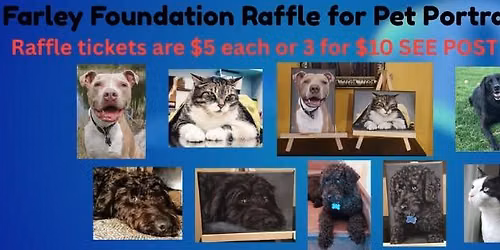 Baker Animal Clinics Portrait for Paws- Farley Foundation Fundraiser