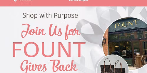 Shop and Give at FOUNT: Caring Continues Giveback Night