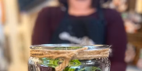 \ud83e\udd40DIY Terrarium and Wood Sign Workshop\ud83c\udf38