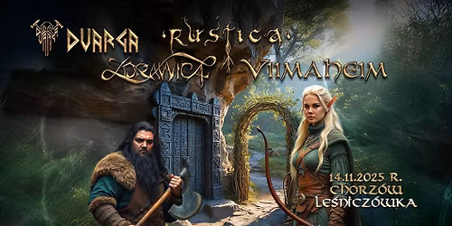 THE FAIRY FOLK TOUR 2025: Dvarga + Rustica + Zdrawica + Viimaheim