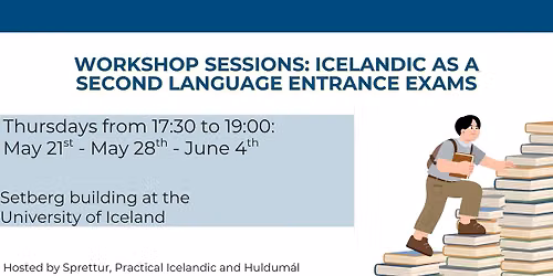 Innt\u00f6kupr\u00f3f intensive  - Workshop for the entrance exams of Icelandic as a second language 