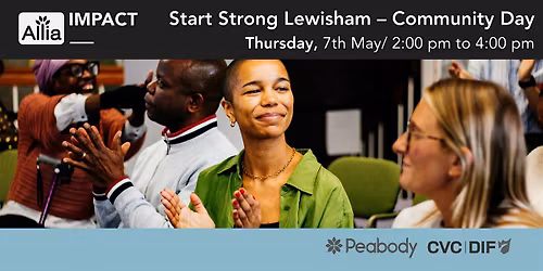 Start Strong Lewisham \u2013 Community Day