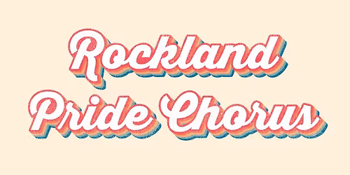 Rockland Pride Chorus Spring Concert!
