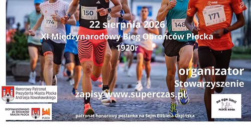 XI Mi\u0119dzynarodowy Bieg Obro\u0144c\u00f3w P\u0142ocka 1920r