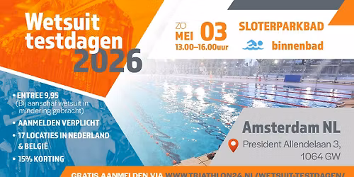 Wetsuit testdag, Amsterdam