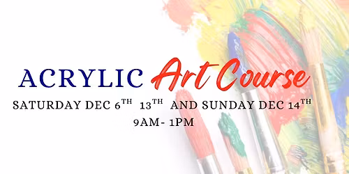 Acrylic art course 