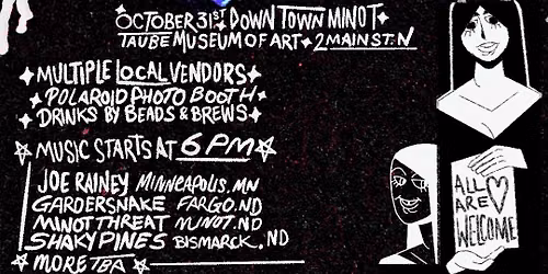 PUNK RAWK FLEA MARKET + HALLOWEEN SHOW