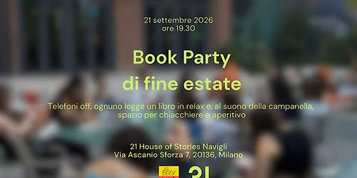 Book Party di fine estate