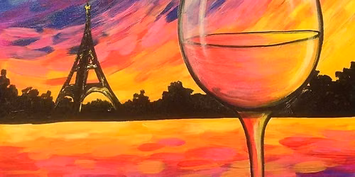 \ud83d\uddfc\ud83c\udf77\ud83c\udfa8 Paint and Sip: Pinot in Paris \ud83c\udfa8\ud83c\udf77\ud83d\uddfc