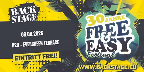H2O + EVERGREEN TERRACE | FREE & EASY FESTIVAL 2026