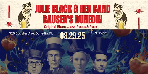 Julie Black & Her Band at BAUSER\u2019S DUNEDIN \ud83c\udfb6\ud83d\udc95\ud83c\udf7b\ud83d\udc36\ud83e\udd73