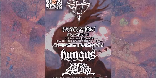 \u201cDESOLATION\u201d EP LAUNCH - HOBART