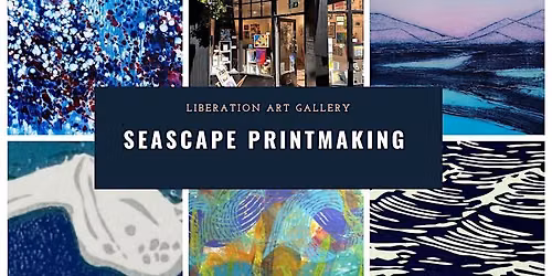 Abstract Seascape Printmaking Workshop