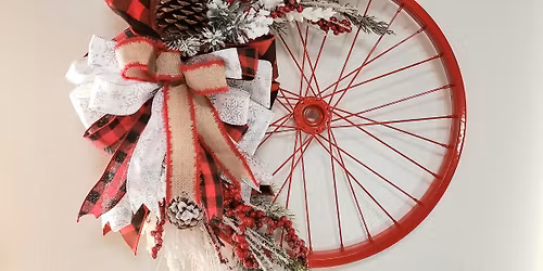 Winter Bicycle Wreath Workshop