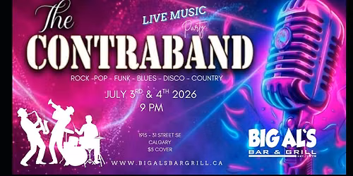 LIVE MUSIC WITH CONTRABAND 