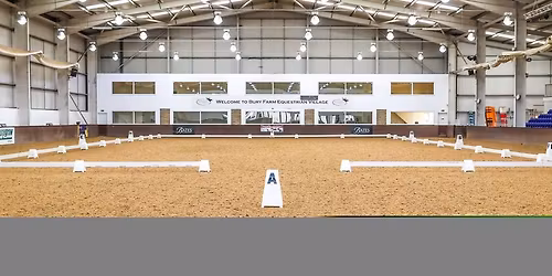 Dressage Arena Hire - International Indoor Arena Hire at Bury Farm, Saturday 11th October 2025