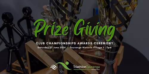 Triathlon Tauranga Prize Giving