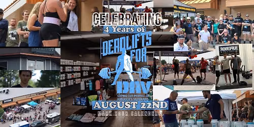4th Annual Deadlifts for D.A.V