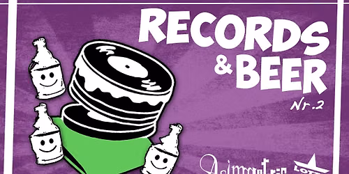 RECORDS & BEER Nr.2: ASiMMETRiC & LOTTAs kleiner DJ-FLOHMARKT!