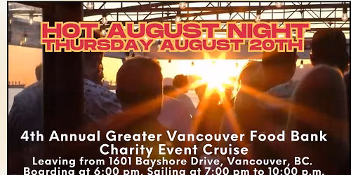 Hot August Night Food Bank Fundraiser Cruise 