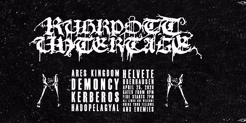 RUHRPOTT UNTERTAGE #6 - ARES KINGDOM - DEMONCY - KERBEROS - HADOPELAGYAL