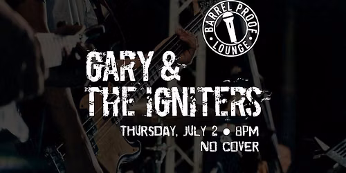 Gary & The Igniters - Rock-n-Roll Favorites - Downtown Santa Rosa
