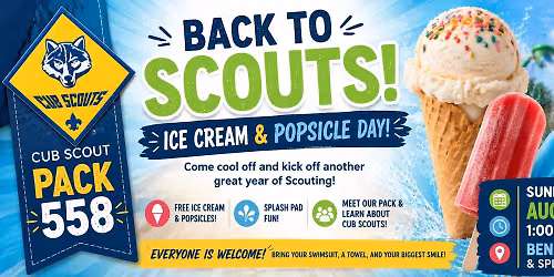 Back2Scouts Ice Cream & Popsicle Day!