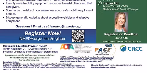 Comprehensive Automotive Mobility Solutions (CAMS) Course