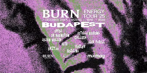 BURN ENERGY TOUR New Years Eve Special w\/ Arzenal