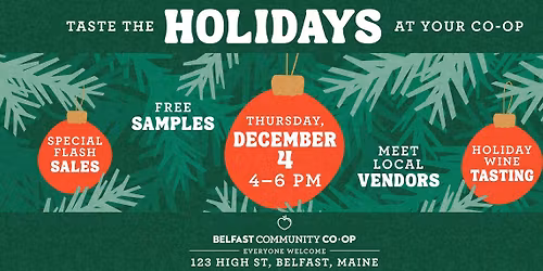 Taste the Holidays at Your Co-op!