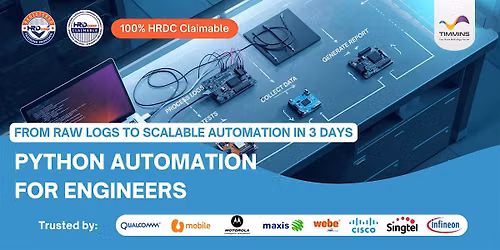 Python Automation for Engineers Training | HRDC Claimable | Cyberjaya