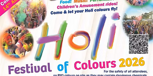 Rang Barse 2026: An Explosion of Color & Music - Castle Hill Showground