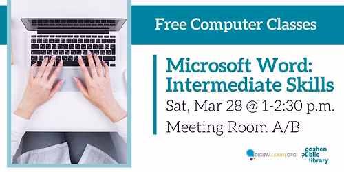 Digital Learn: Microsoft Word Intermediate
