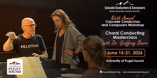 Choral Conducting Masterclass with Dr. Geoffrey Boers