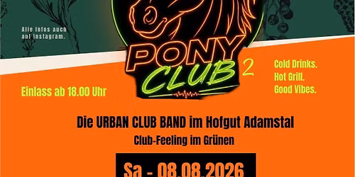 PONY CLUB Round 2 