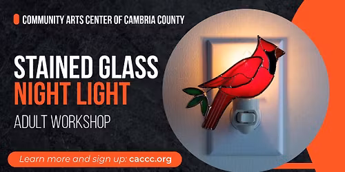 Stained Glass Night Light (Adult Art Workshop)