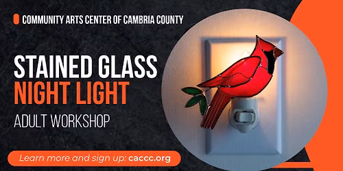Stained Glass Night Light (Adult Art Workshop)