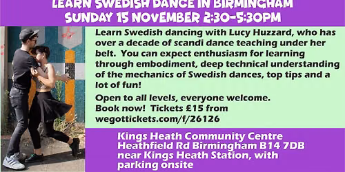 Learn Swedish Dance with Lucy Huzzard