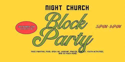 Night Church Block Party