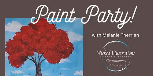 Fall Tree Paint Party