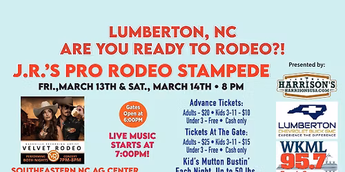 JR's Pro Rodeo - Bulls \u2022 Barrels \u2022 Broncs