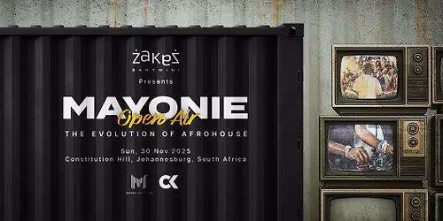 Mayonie Open Air @ Constitutional Hill - 30th Nov 2025